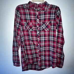 Hottopic Small red plaid flannel